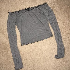Forever 21- off the shoulder crop